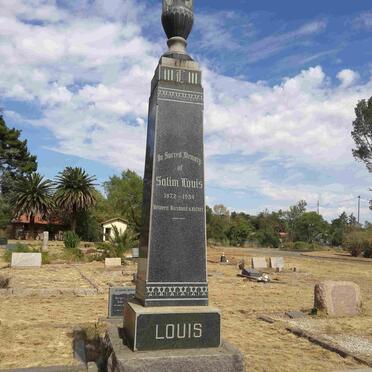 LOUIS Salim 1872-1934