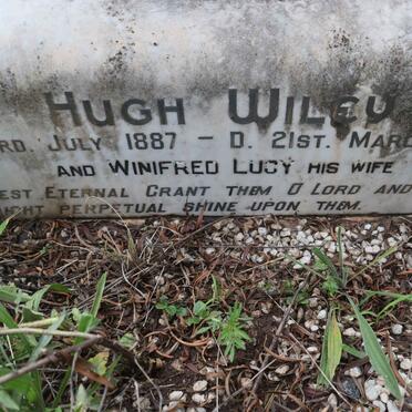 WILEY Hugh 1887-1954 &amp; Winifred Lucy 1890-1971