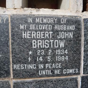 BRISTOW Herbert John 1934-1984