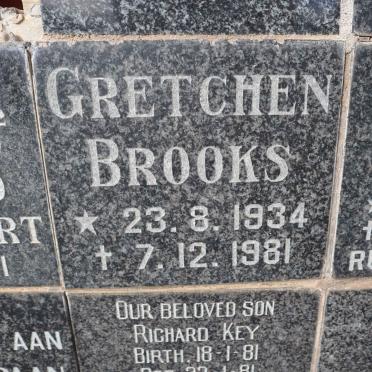 BROOKS Gretchen 1934-1981