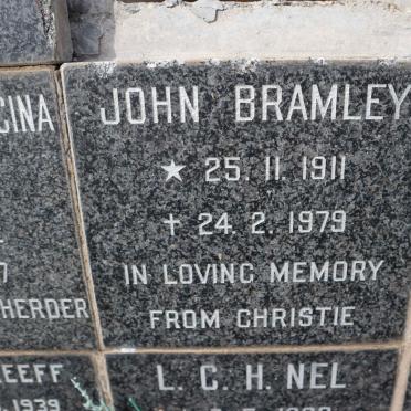 BRAMLEY John 1911-1979
