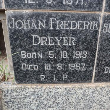 DREYER Johan Frederik 1913-1967