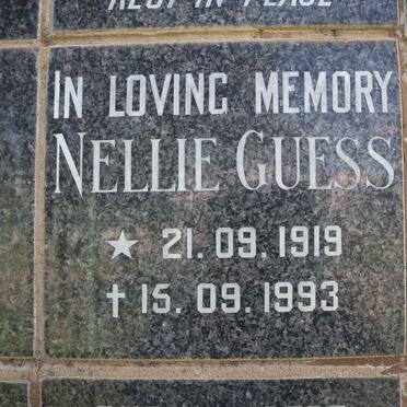 GUESS Nellie 1919-1993