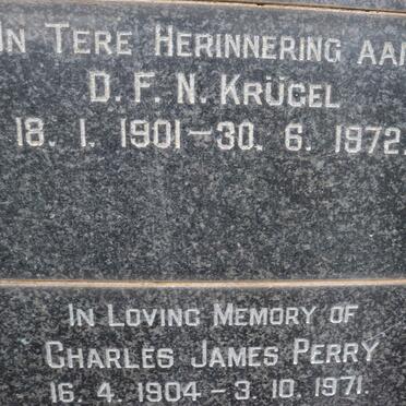 KRUGEL D.F.N. 1901-1972