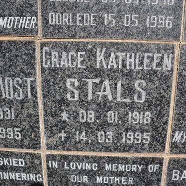 STALS Grace Kathleen 1918-1995