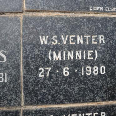 VENTER W.S. -1980