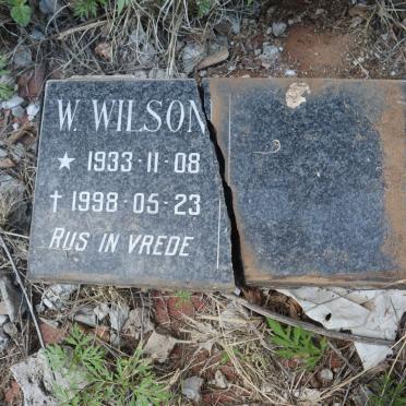 WILSON W. 1933-1998