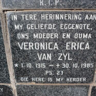 ZYL Veronica Erica, van 1915-1985