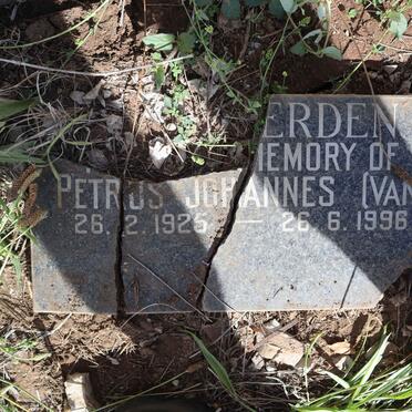 ?ERDEN Petrus Johannes 1925-1996