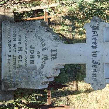 CLARKE John 1901-1901