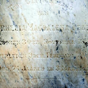 DEALE Cornelia Magdalena 1883-1902