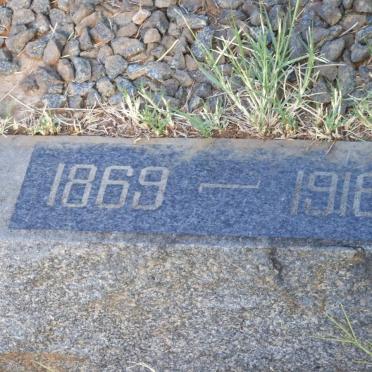 VILJOEN S. 1869-1918