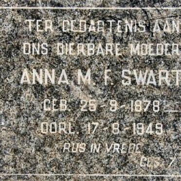 SWART Anna M.F. 1878-1949