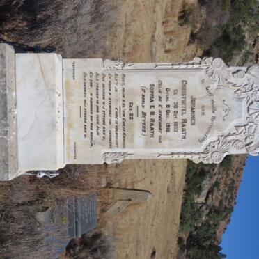 RAATH Johannes Christoffel 1853-1918