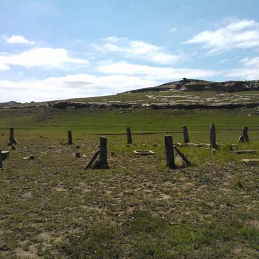 Free State, BETHLEHEM district, Clarens, Danielsrust 1071, farm cemetery
