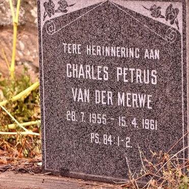 MERWE Charles Petrus, van der 1955-1961