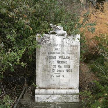 MERWE Josias Willem, v.d. 1851-1932