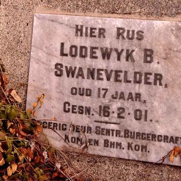SWANEVELDER Lodewyk B. -1901