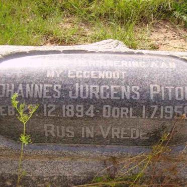 PITOUT Johannes Jurgens 1894-1958