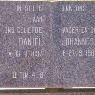 PITOUT Daniel Johannes 1897-1980 &amp; Susanna Maria PIETERS 1903-1980