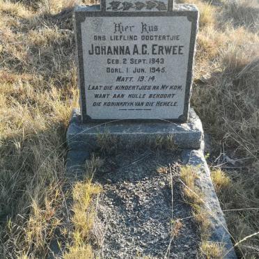 ERWEE Johanna A.G. 1943-1945