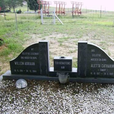 PIETERS Willem Adriaan 1916-1984 &amp; Aletta Catharina SWART 1917-1989_1