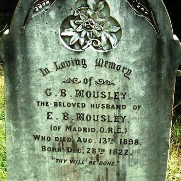 MOUSLEY G.B. 1822-1898