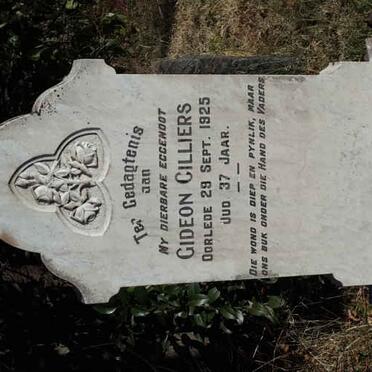 CILLIERS Gideon -1925