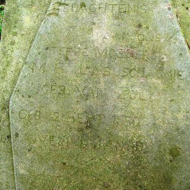 LABUSCHAGNE M.S. nee VAN ZYL 1850-1912