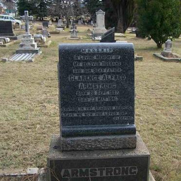 ARMSTRONG Clarence Alfred 1887-1941
