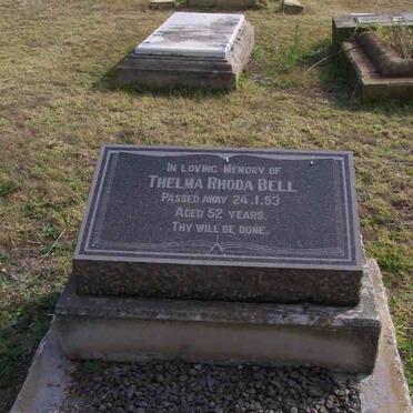 BELL Thelma Rhoda -1953