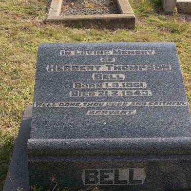 BELL Herbert Thompson 1861-1943