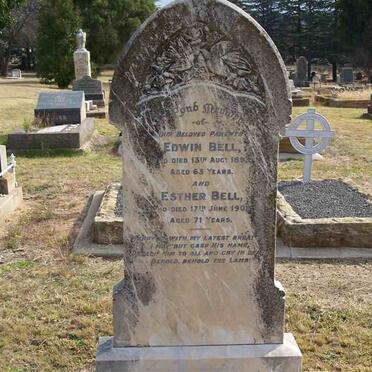 BELL Edwin -1893 &amp; Esther -1902