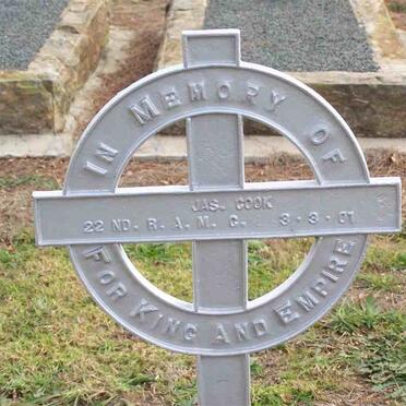 01. Anglo Boer War British Soldier cemetery