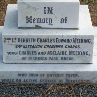 MEEKING Kenneth Charles Edward