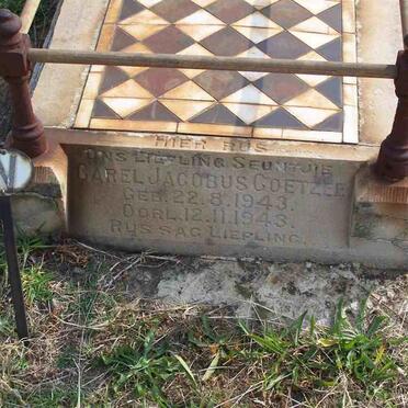 COETZEE Carel Jacobus 1943-1943