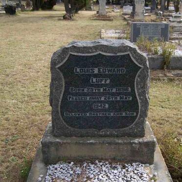 LUFF Louis Edward 1896-1942