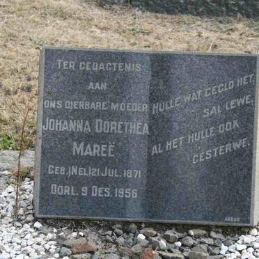 MAREE Johanna Dorethea 1871-1956