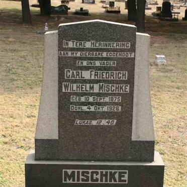 MISCHKE Carl Friedrich Wilhelm 1875-1926