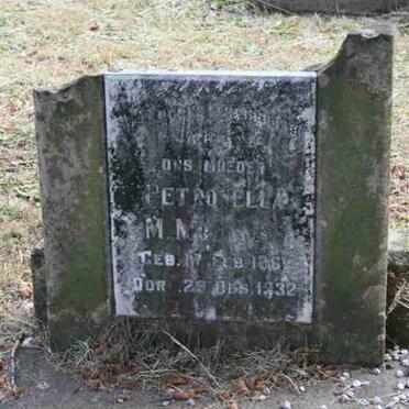 MOOLMAN Petronella M. 1861-1932