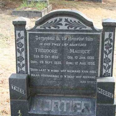 NORTIER Theodore 1925-1930 :: NORTIER Maurice 1930-1935