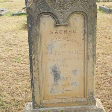 PASSMORE W.G. -1883