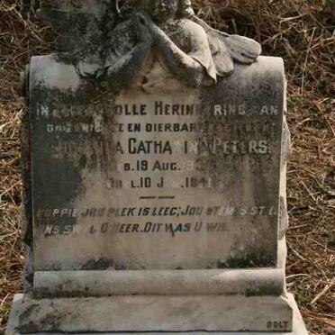 PETERS Johanna Catharina 1934-1941