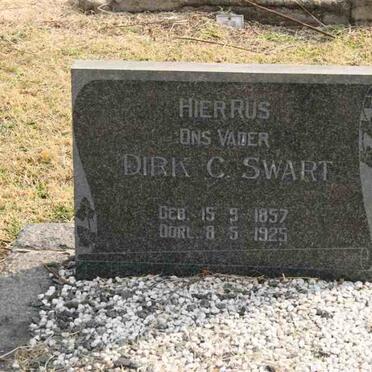 SWART Dirk C. 1857-1925