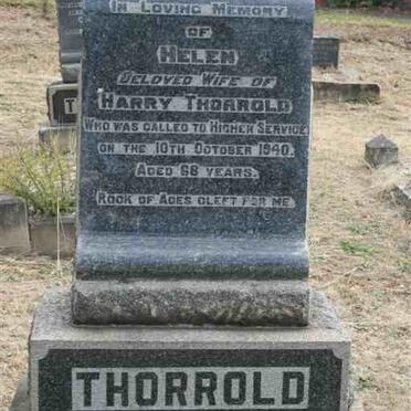 THORROLD Helen -1940