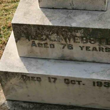 WEBSTER Alex -1881