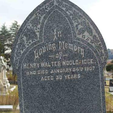 WOOLDRIDGE Henry Walter -1907