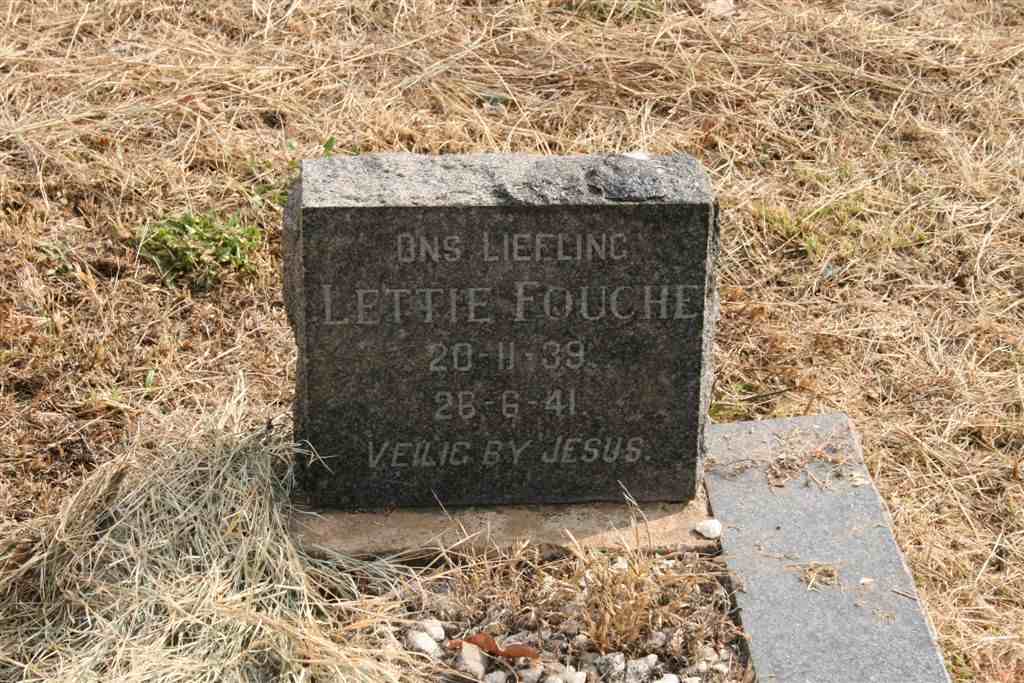 FOUCHE Lettie 1939-1941