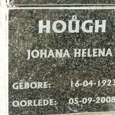 HOUGH Johanna Helena 1923-2008