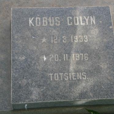 COLYN Kobus 1933-1976